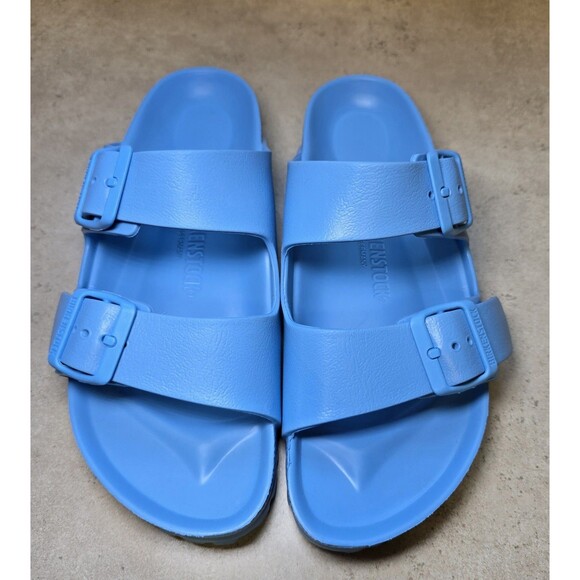 Birkenstock Arizona EVA Sandals/ Slides Sky Blue Women’s Size EU 38 / US 7-7.5 - Picture 2 of 12